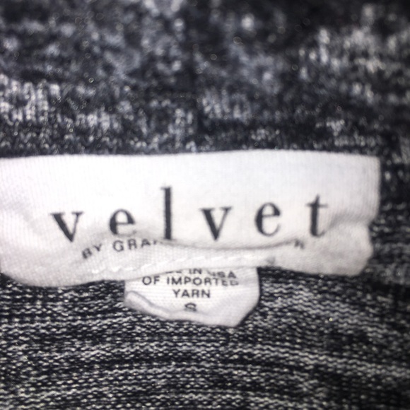 Size S Grey and Black Hoodie - Picture 3 of 3